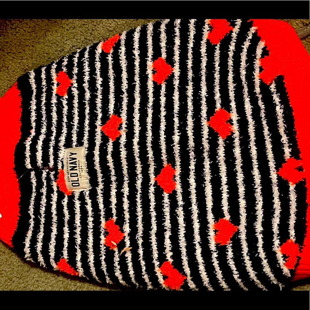 Dog heart sweater